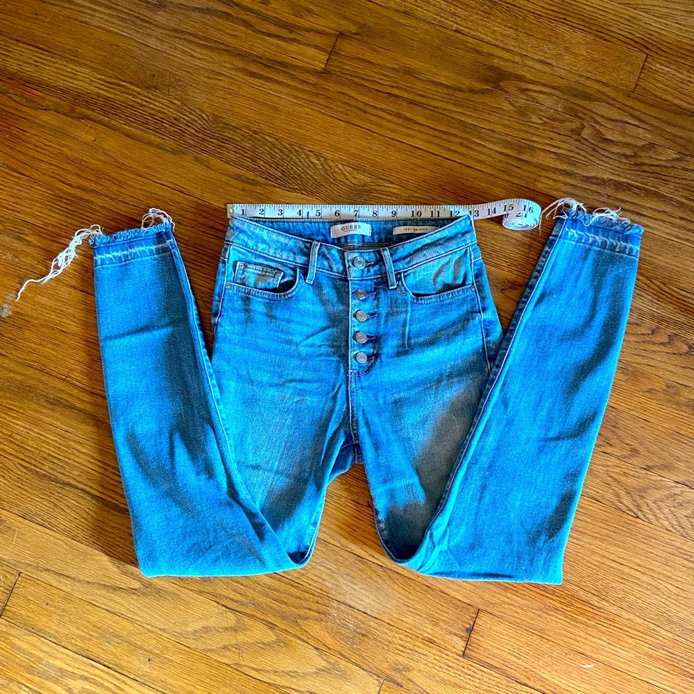 💋⚡️GUESS high waisted cropped jeans⚡️💋
